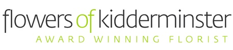 Flowers of kidderminster in Kidderminster Logo