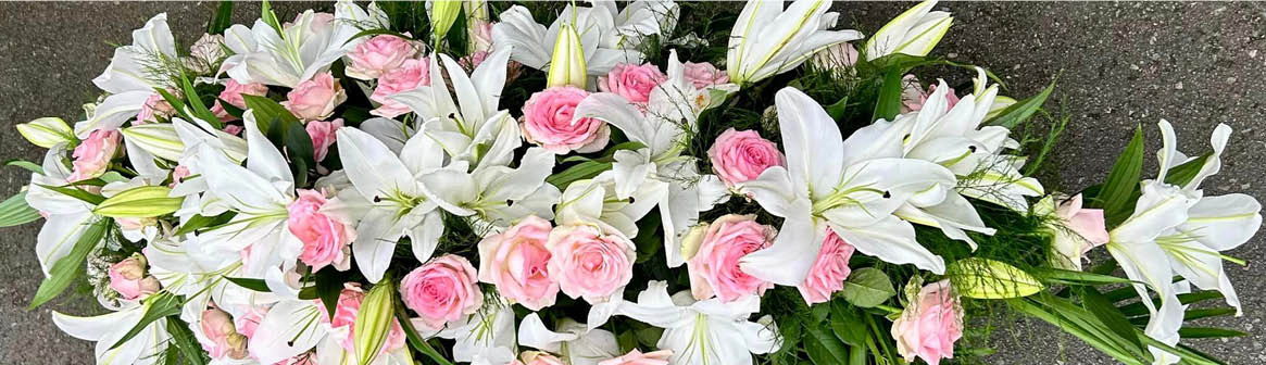 Funeral flowers from Flowers of kidderminster in Kidderminster