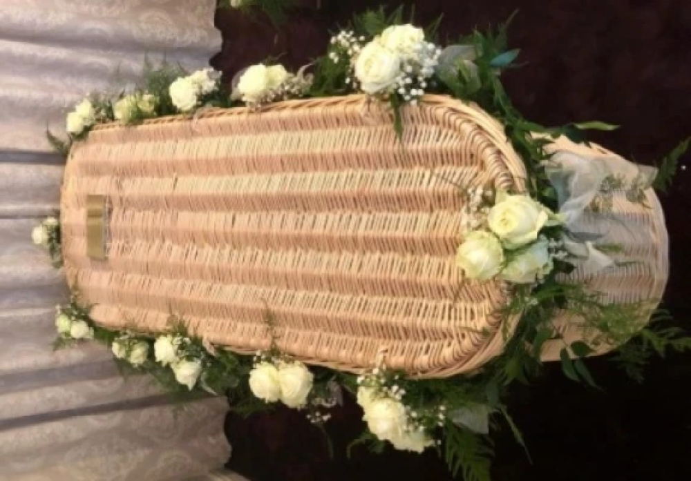 Rose Coffin Garland