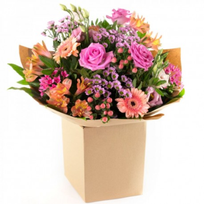 Pretty Perfect - This warm, subtle coloured collection of beautiful flowers will make anyones day.