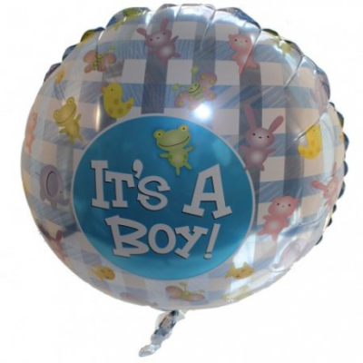 Baby boy balloon - Baby boy balloon add on